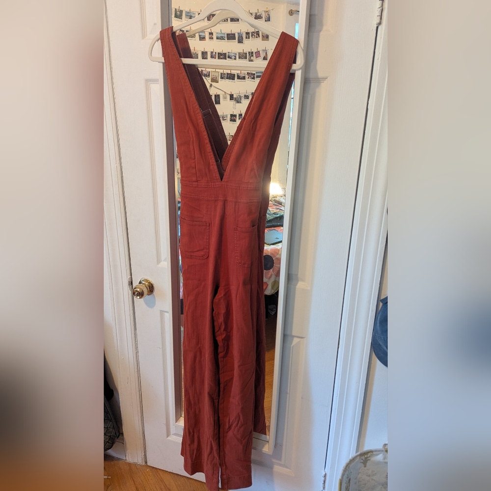 Dollhouse Terracotta Overalls